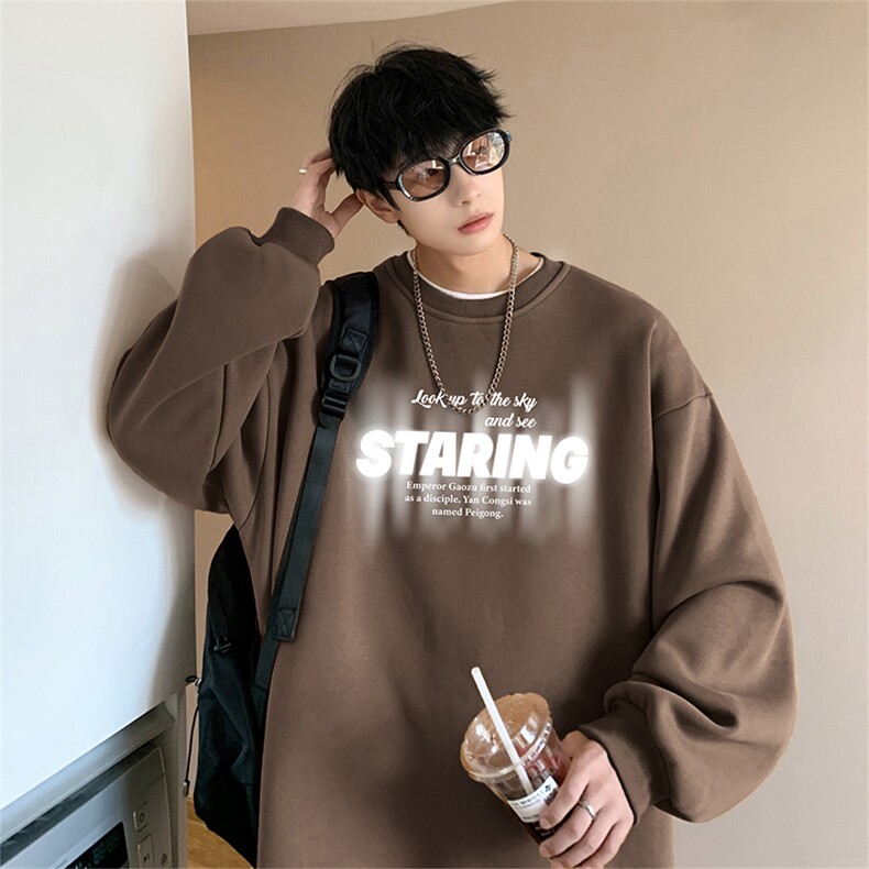 抖音得物供货可提供视频2024春季新款重磅美式卫衣DY5590,男装卫衣,电商A486