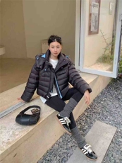 2025年秋季时尚百搭通勤简约休闲，女装短外套，牛米欧羽绒服工厂店