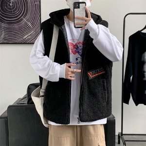 新款男港风百搭马甲2251-P67控128图片