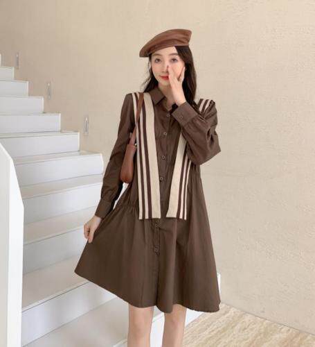 秋季新款连衣裙，女装连衣裙，E莎