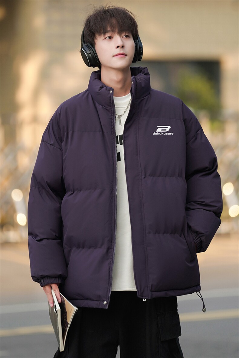 已注册港风直播抖音高品质宽松男羽绒棉面包服外套棉衣M1005P90,男装棉衣,电商C408(原B339-1)