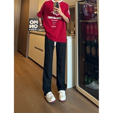 现货松紧腰冰丝修身拉链西裤休闲裤男K701-K702-K703-P45控68，男装休闲裤，星座205