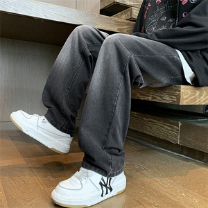 高品质 现货主推！水洗牛仔裤复古美式长裤子男A080-9299-P40控68图片