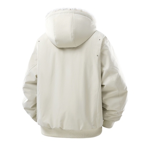 连帽短款棉服 舒适保暖特色毛领 RDL23229-P175图片