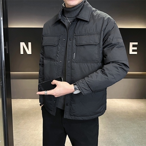 2024新款男士羽绒服冬季轻薄短款上衣 A313-13813-P175 控价258图片