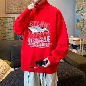 控68高领毛衣男士大码内搭毛线衣男 GM45331-P45加绒款-P65图片