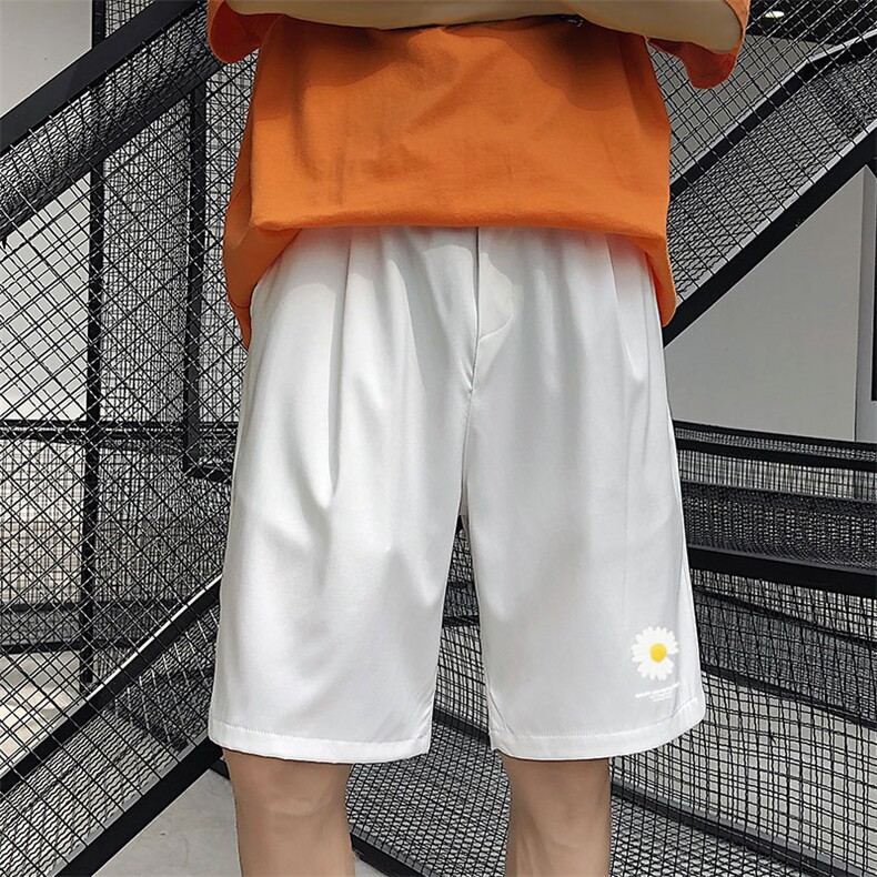 2023新款运动风休闲短裤男士韩版青少年中裤五分裤DK517特批16,男装休闲裤,星座718-1