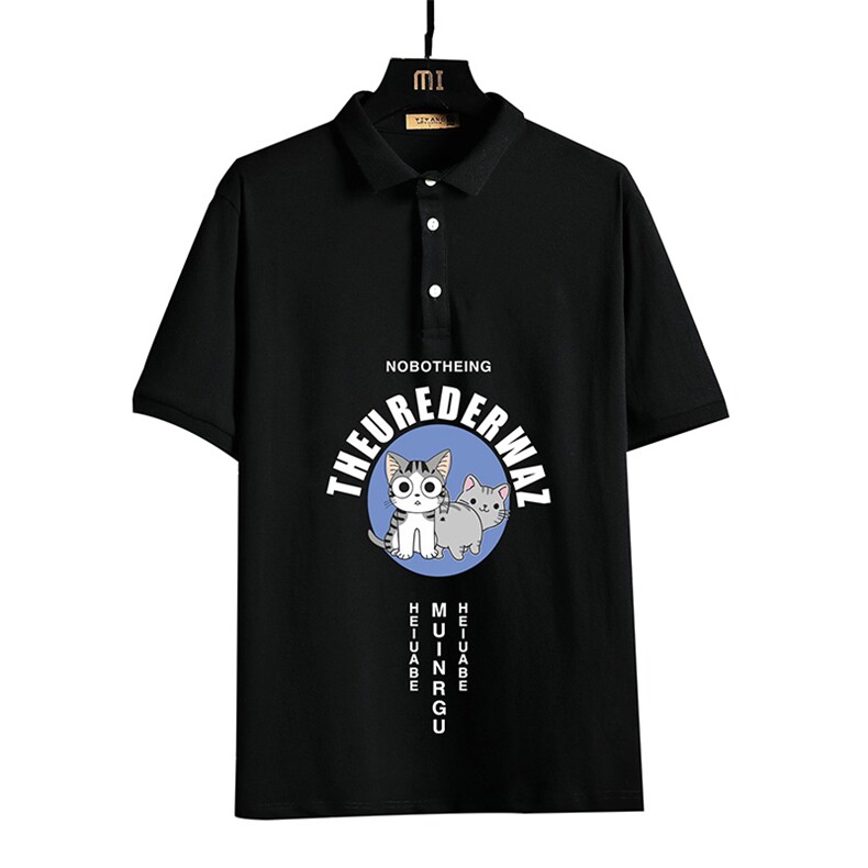 PL57160-P35翻领短袖polo衫男大码胖子半袖t恤男有领保罗衫,男装Polo衫,电商A040A