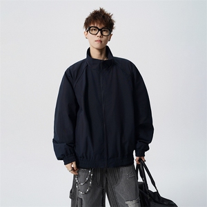 春季新款美式高街潮流飞行服男士立领夹克外套2619-P45图片