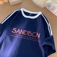 量大优供抖音视频支持得物品质配合二开美式三条杠短袖t恤ZD266，男装T恤，电商A486