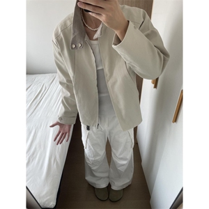 【有货】cleanfit高级感玉米格外套底特律工装夹克8252LL-特P65图片