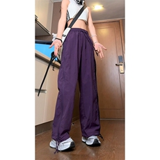 四季两穿冲锋裤降落伞兵裤休闲裤男高街潮流长裤子G1508/P50控78，男装休闲裤，电商D202-1