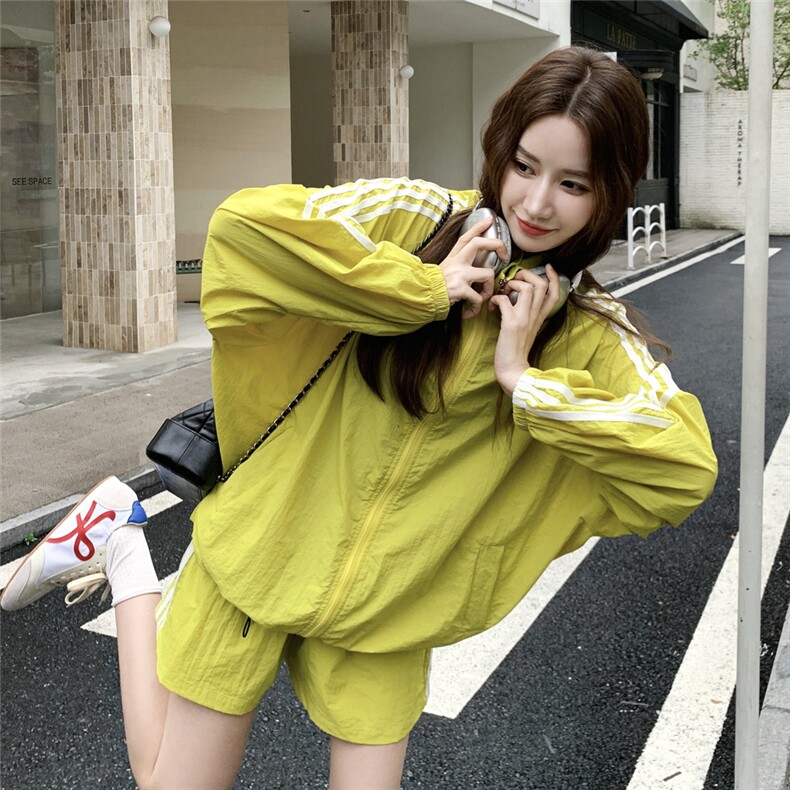 新品现货时尚防晒服套装A2536-P145-K220,女装套装/套裙,2C261