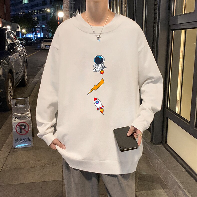 M67165-P45加绒款-P65圆领毛衣男大码针织衫男毛线衣线衫,男装针织衫/毛衣,电商A040