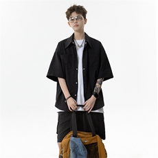 青少年运动套装男款2025新款夏季美式宽松短袖短裤两件套，男装牛仔裤，星座516