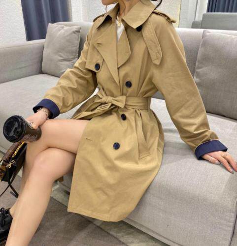 欧版风衣，女装风衣，DLI.DODO 豆豆