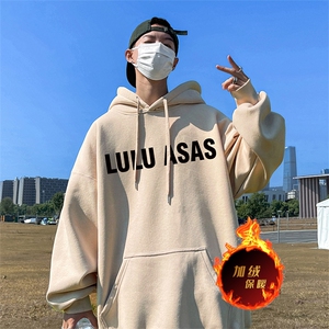 500克重磅秋冬美式加绒加厚卫衣外套 DL1530常规特P35绒特P40图片