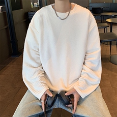C481P35秋冬新款男生休闲T恤宽松时尚男装打底衫，男装T恤，星座512-6