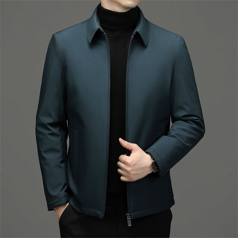棉衣男秋冬季宽松中年商务休闲爸爸冬装棉服外套上衣2023新款男装,男装棉衣,电商B212（原钱塘6029）