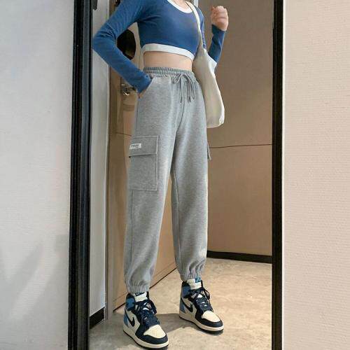 夏季超薄工装裤，女装，姚贝尔