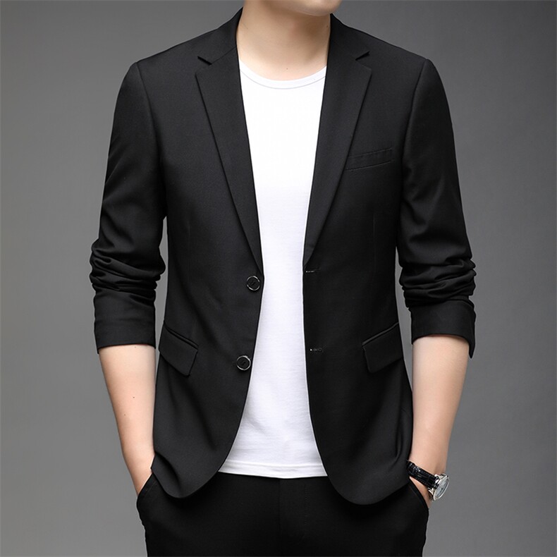 87882-1秋季新款西服男修身晚礼服双扣P118,男装西服,电商B360