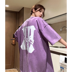 美式水洗短袖t恤SX28图片