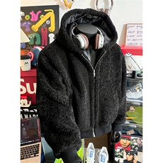 美式复古羊羔毛棉衣男冬季潮加厚慵懒风棉服情侣外套MHY782-P96，男装棉衣，星座208-5