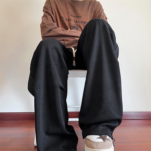 秋季新款潮流褶皱设计扎染宽松休闲脏脏裤B315-K116-特p40控78图片