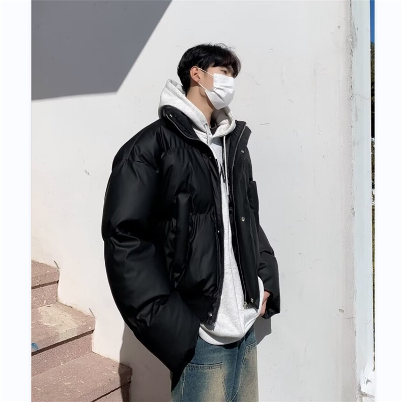 高街棉服男韩版潮流面包服百搭宽松2024冬季新款ins棉衣MF140-P92,男装棉衣,星座412-3
