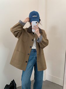 2025年秋季时尚百搭通勤休闲外套,女装短外套,泰合衣坊