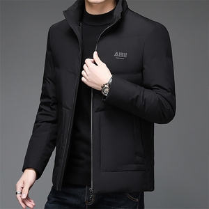 V3588钱塘2020-3冬季厚款商务休闲中年男士80鸭绒羽绒服P185图片