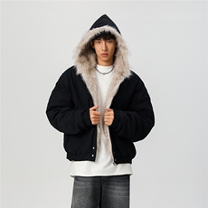 无影墙加厚高克重毛版本长毛座山雕棉衣外套TBMY09-P148，男装棉衣，星座1315