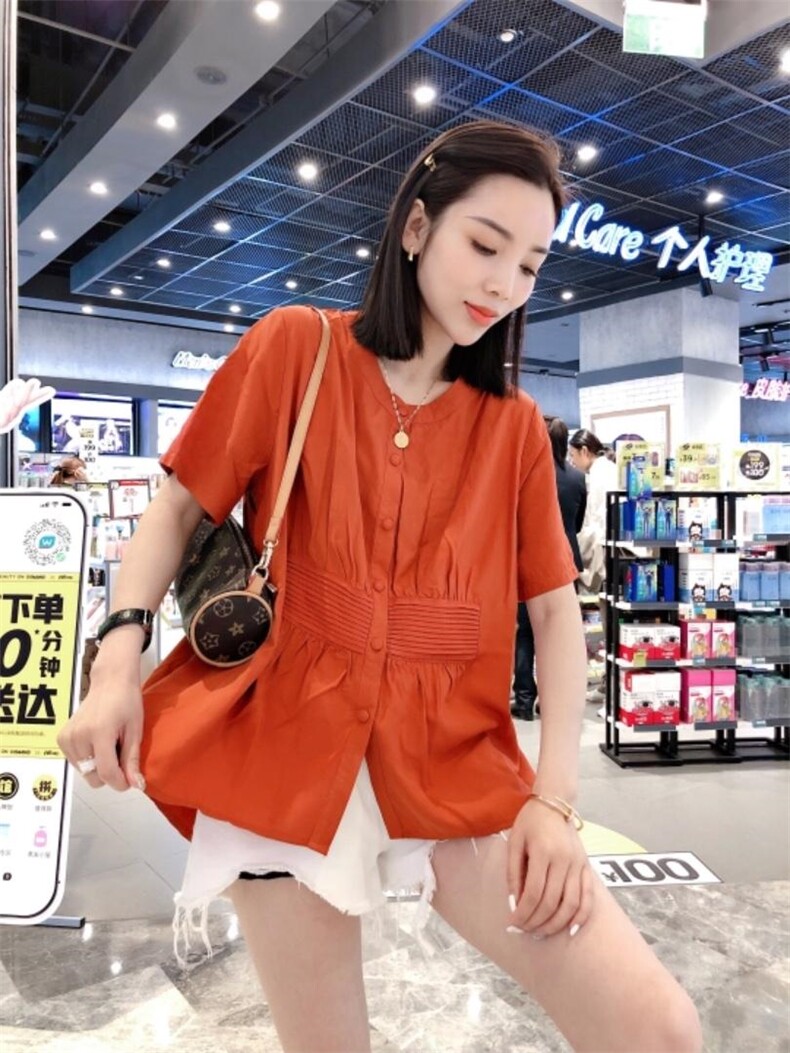 一杭王炸款雪纺上衣，百搭，女装，一杭