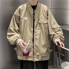 A737-P67春秋季潮牌宽松工装棒球服外套美式复古飞行员夹克男款，男装夹克，星座512-6