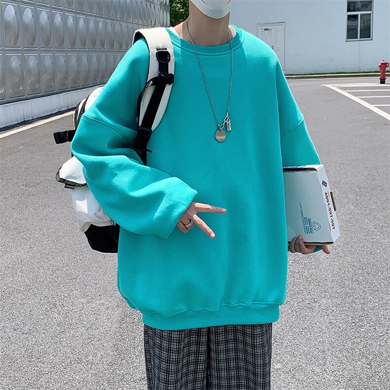 21秋季新款潮流大码卫衣男中性情侣套头衫WY98P25控38,男装卫衣,电商A089-1