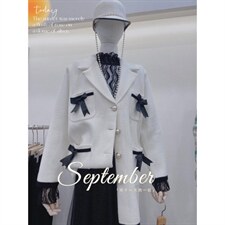 现货蝴蝶结水晶貂外套，其它，CHERRY·印