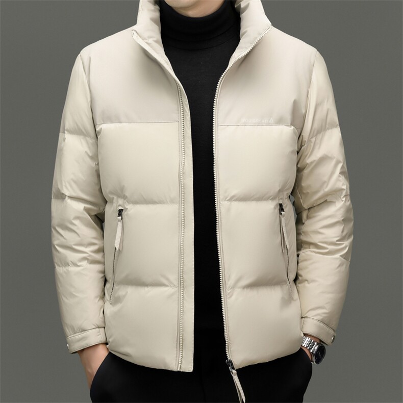 男装羽绒服YR5819新品主推新标95绒轻商务高标绒大厂高品质做工图片