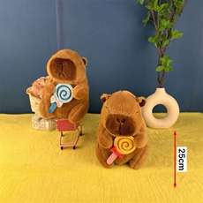 喜乐毛绒制造工厂 棒棒糖吉他水豚（百个起售）