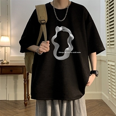 麂皮绒短袖t恤男大码半袖男酒店风JD82390-P25，男装T恤，电商A040