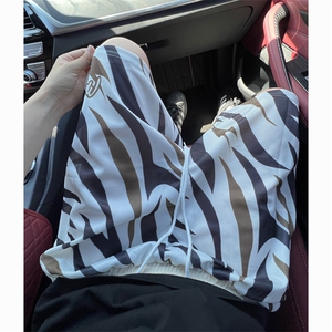 夏季休闲运动裤子男女学生宽松运动短裤阔腿网眼篮球裤GK044-p23图片