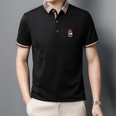 DYWJ850钱塘2020-3夏季薄款休闲翻领男士时尚上衣P48，男装T恤，钱塘207-3