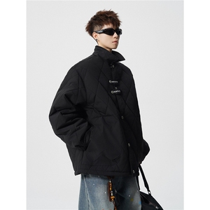 仓库现货MY1112-特批80 秋冬棉衣加厚夹克领加棉外套刺绣棉服加厚图片