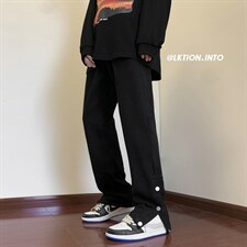 2023秋季潮牌直筒修身排扣街头牛仔裤313A-1-NZ011-P55控价68，男装牛仔裤，星座808A-1
