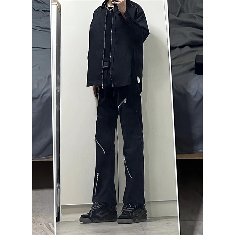 现货抖音放心上！拿图不拿货cleanfit牛仔裤子KZ9037-P50,男装牛仔裤,星座1007（原301D）