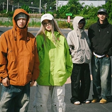山系户外情侣装连帽上衣服2024秋新款男女宽松夹克外套W5890-P57，男装夹克，星座412-3