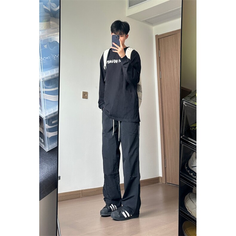 24ins春夏季简约时尚百搭速干休闲直筒裤-BK2404-P50,男装休闲裤,星座1002-1
