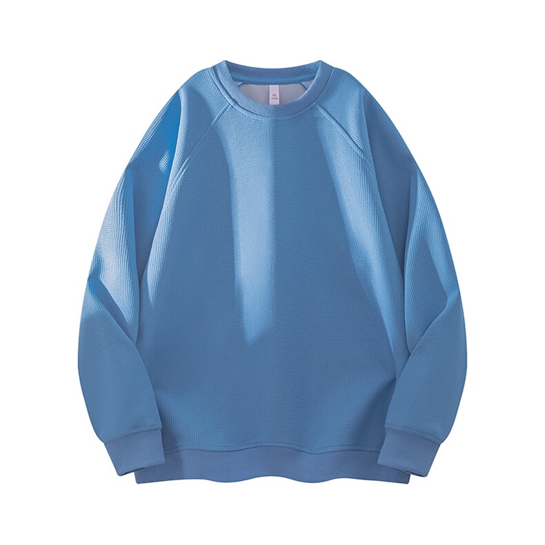 纯色基础款潮卫衣2025秋季男宽松圆领学院风打底衫HH9131,男装T恤,星座1206（原A206）