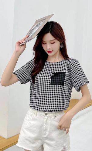 夏季新款口袋飘带装饰，女装，田间晨露