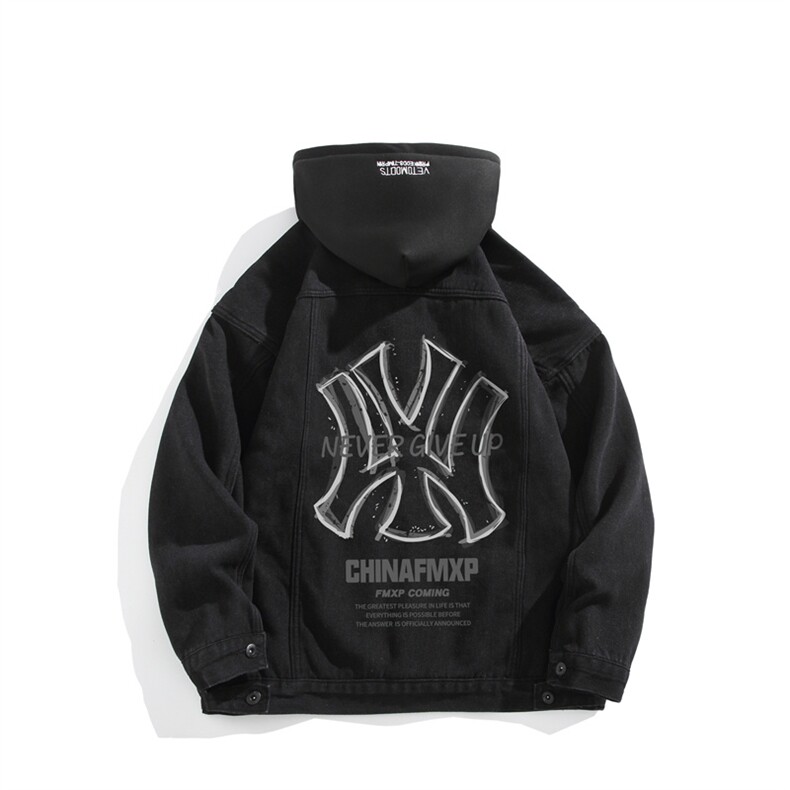 现货连帽牛仔棉服男士冬季加厚保暖羊羔毛棉衣棉袄子MY2227-P110,男装棉衣,星座1103-3