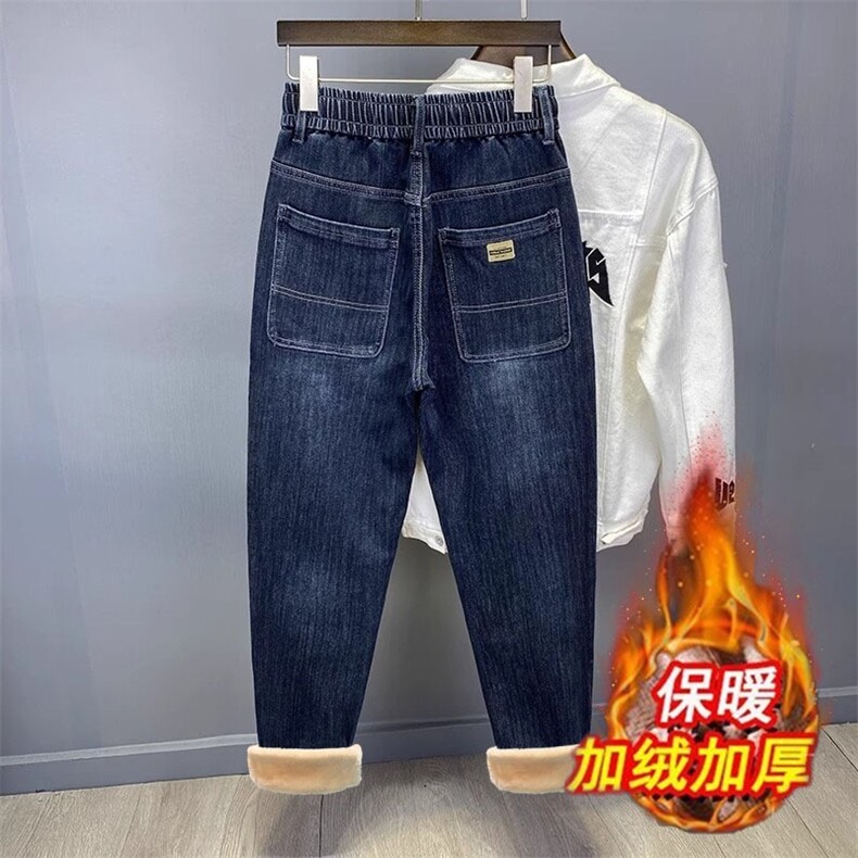 1506-1/KF11621/P48高档弹力牛仔裤男士秋冬加厚加绒休闲长裤子男,男装牛仔裤,星座1506-1